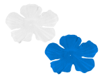 Hawaii slingers blauw wit