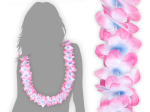 Hawaii slingers dik pink wit blauw