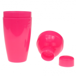 Cocktail shaker pink kleur