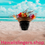 Stro hoed hawaii