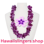 Hawaiislinger paars glanzend