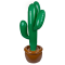 Cactus opblaasbaar 90 Cm