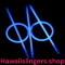 Glow in the dark armbandjes blauw